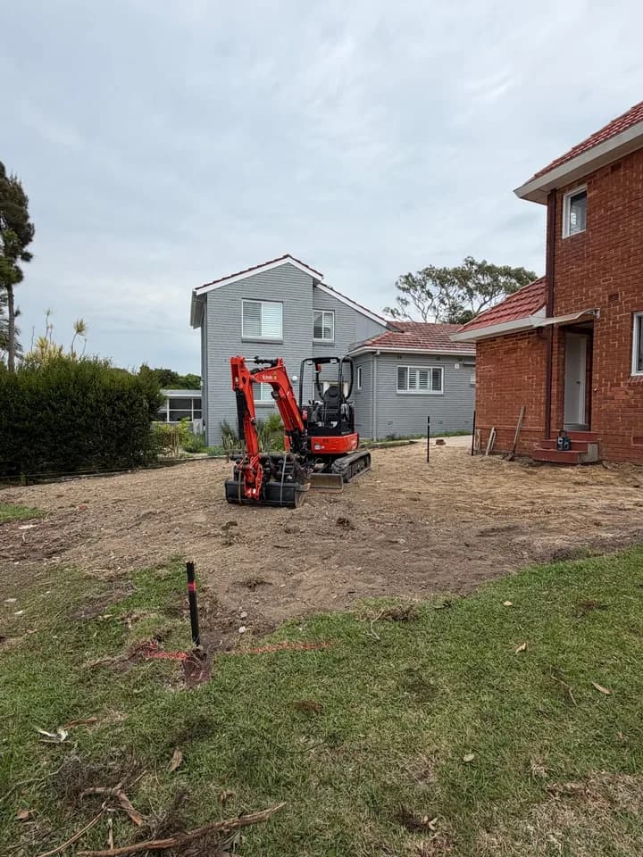 Garage demolition work, view 6
