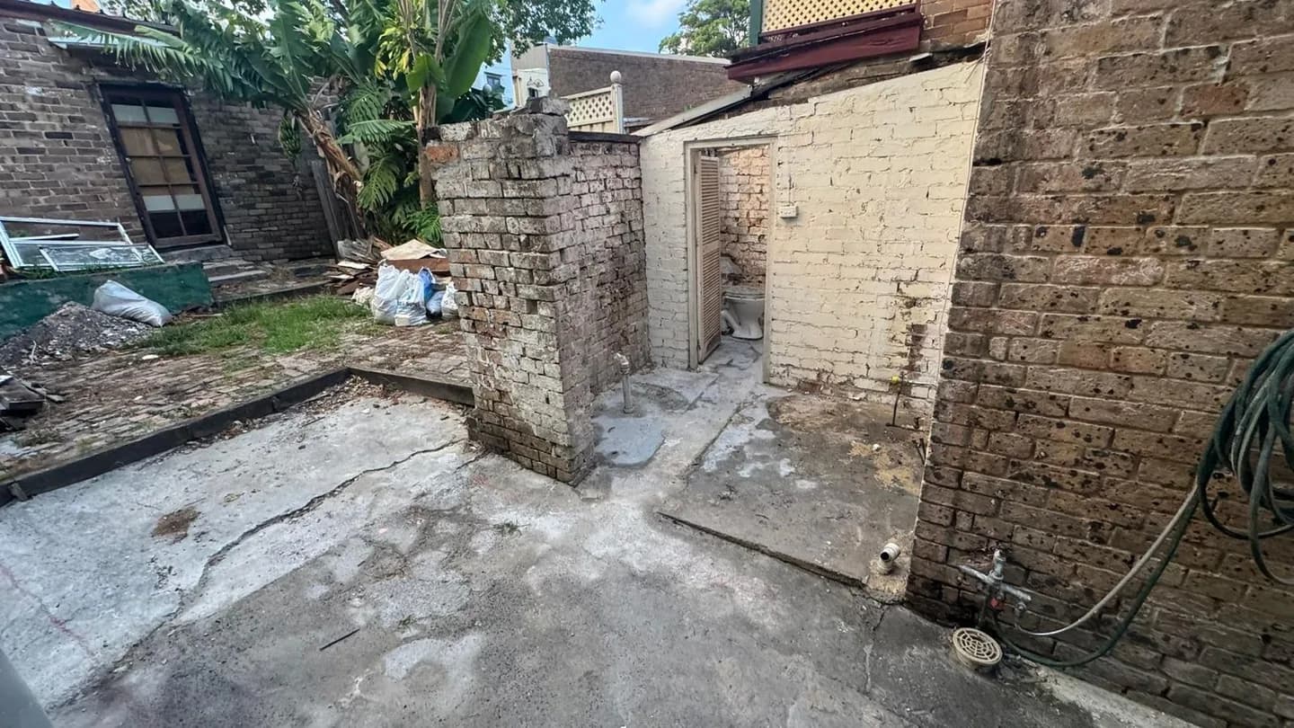 Residential kitchen strip out work, view 16