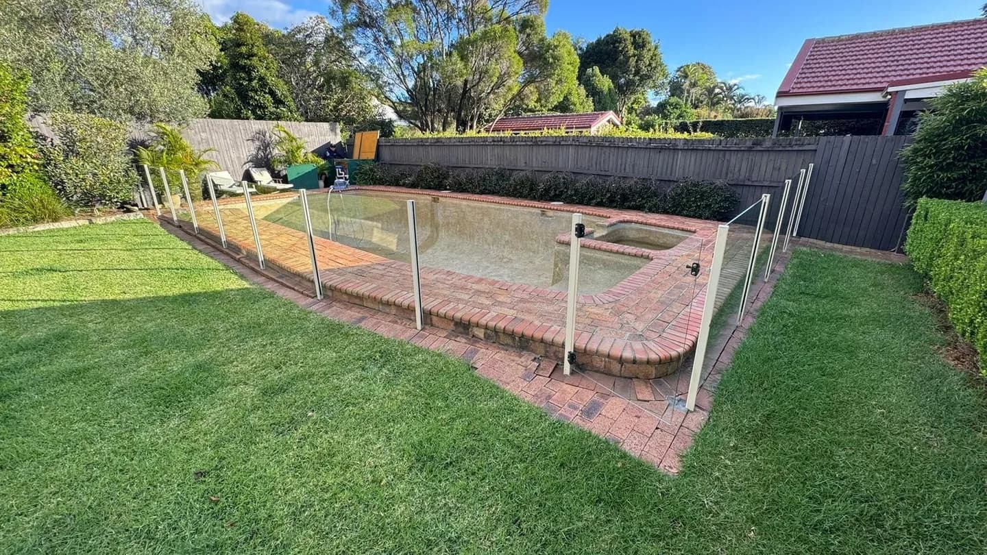 Residential swimming pool strip out work, view 4