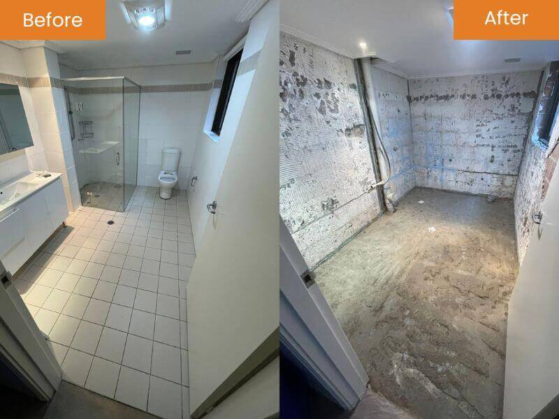 Strip Out Before And After 2